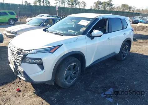 2024 Nissan Rogue Sv Intelligent Awd из США, поврежденный, VIN JN8BT3BB5RW441489